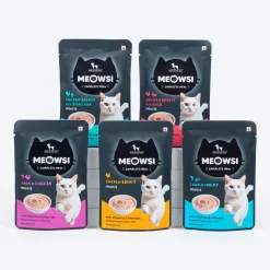 Meowsi Tuna & Chicken Mousse Wet Cat Food Grain-Free 80g