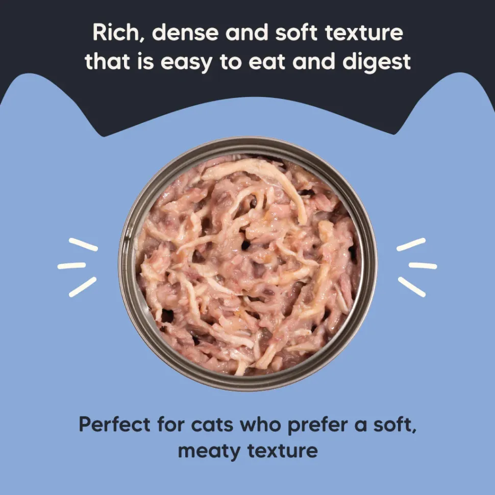 Meowsi Tuna & Chicken Pate Wet Cat Food Can 80g