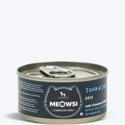 Meowsi Tuna & Chicken Pate Wet Cat Food Can 80g