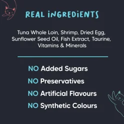 Meowsi Tuna & Shrimp in Broth Wet Cat Food Grain-Free 80g