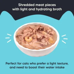 Meowsi Tuna & Shrimp in Broth Wet Cat Food Grain-Free 80g