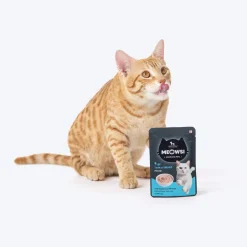 Meowsi Tuna & Shrimp Mousse Wet Cat Food Grain-Free 80g