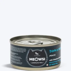 Meowsi Tuna & Shrimp Mousse Canned Wet Cat Food 80g