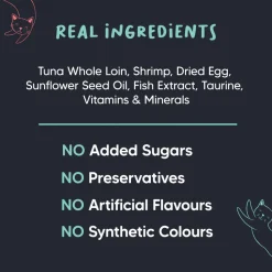 Meowsi Tuna & Shrimp Pate Wet Cat Food Grain-Free 80g