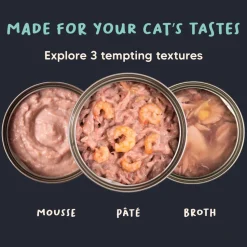 Meowsi Tuna & Shrimp Pâté Wet Cat Food Grain-Free 80g