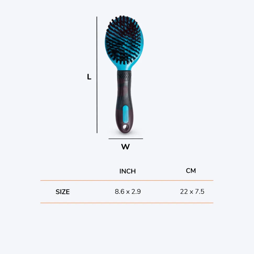 M-Pets Bristle Brush for Dogs and Cats -7.5 x 22 cm