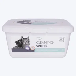 M-Pets Cleaning Wipes for Dogs & Cats - Body & Paws - 80 Pcs