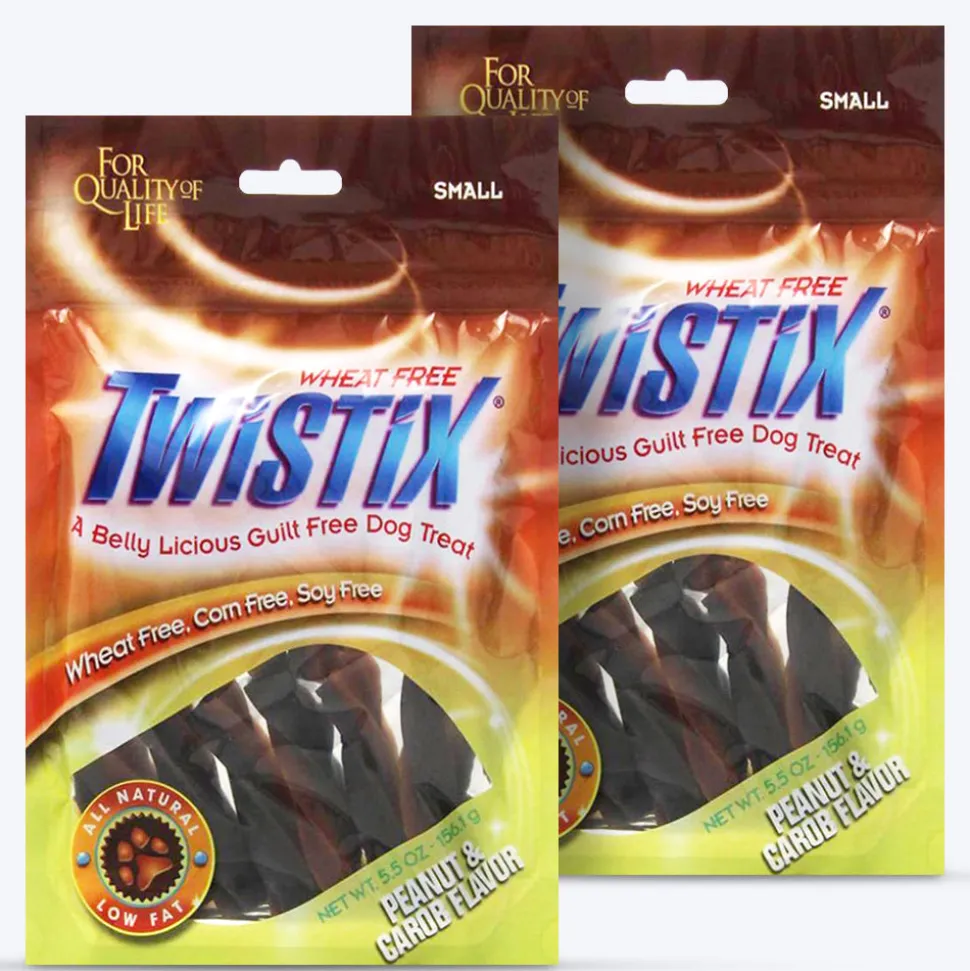 NPIC Twistix Peanut & Carob Dog Treats - 156 g