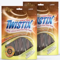 NPIC Twistix Peanut & Carob Dog Treats - 156 g