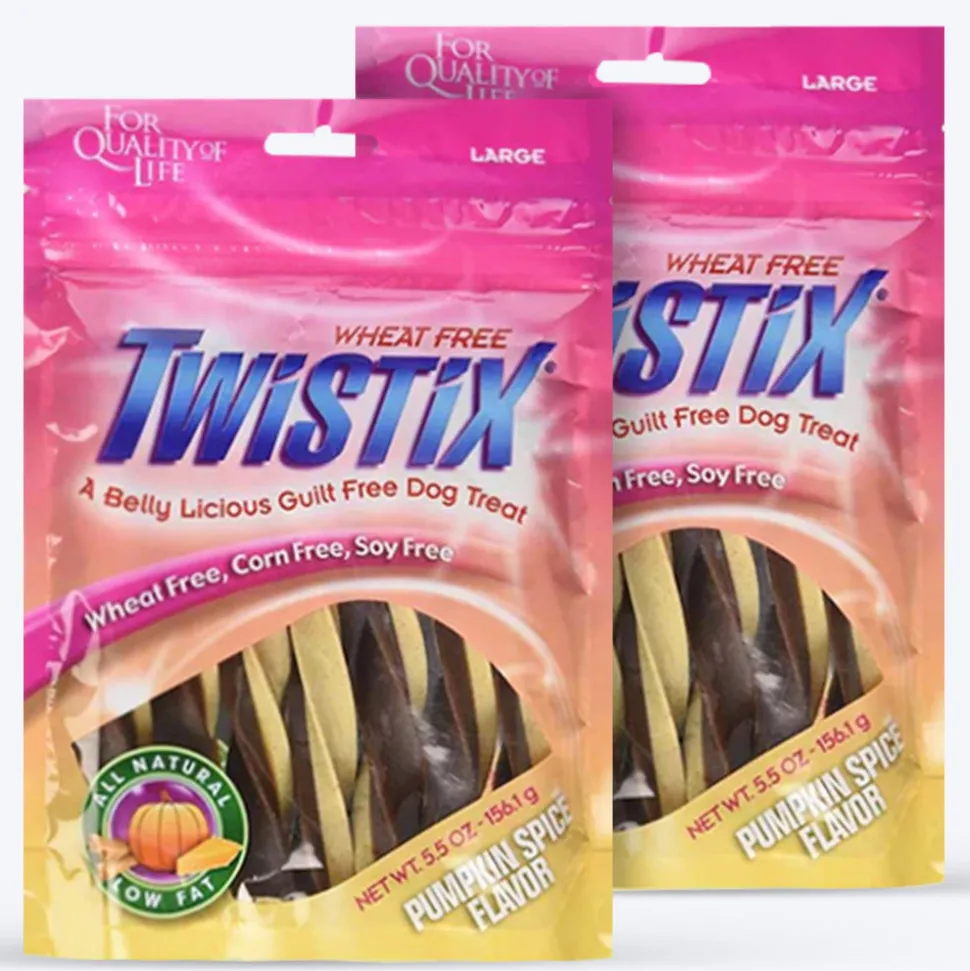 NPIC Twistix Pumpkin Spice Dog Treats - 156 g