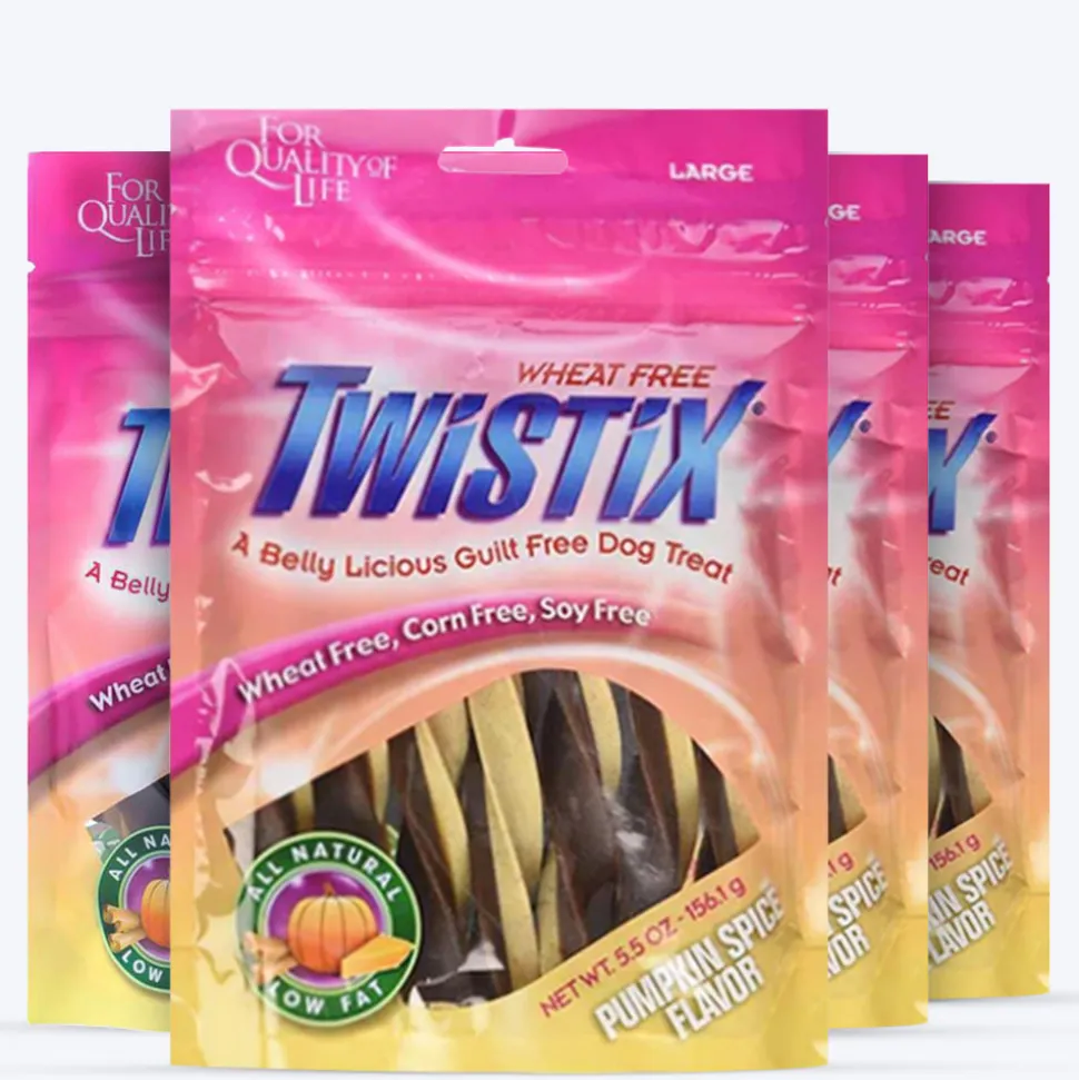 NPIC Twistix Pumpkin Spice Dog Treats - 156 g