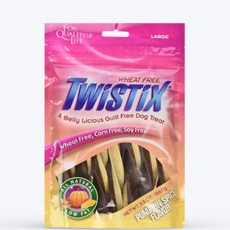 NPIC Twistix Pumpkin Spice Dog Treats - 156 g