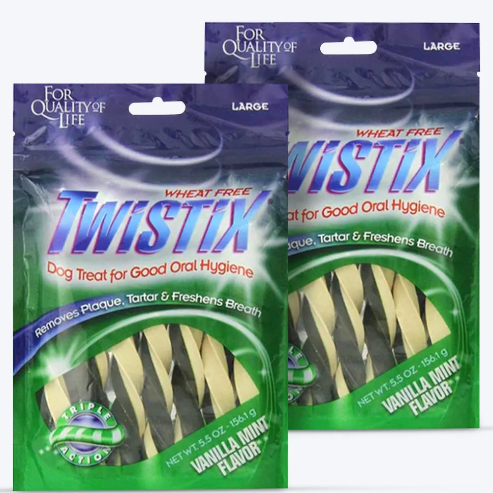 NPIC Twistix Vanilla Mint Treat For Dog