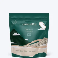 Nurture Pro Tofu Cat Litter Soya (Flushable & Lasts 4 Weeks) - 7 L (2.75Kg)