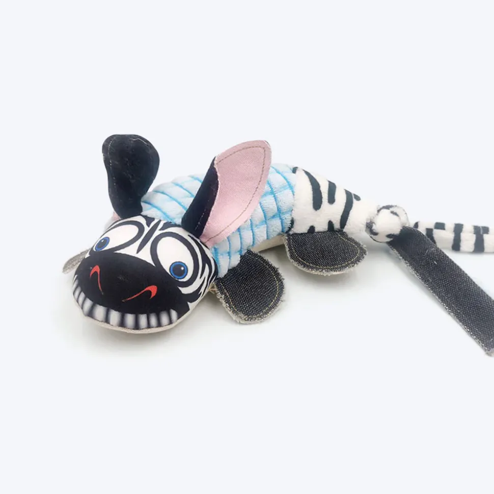 Nutra Pet The Ravishing Zebra Plush Toy For Dog