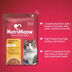 Nutrimeow Adult Cat Chicken & Tuna Meal Combo