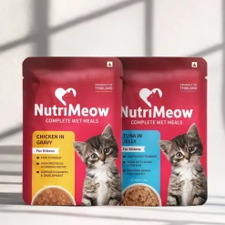 NutriMeow Adult Cat Food Trial Pack of 2 (80 gm each)