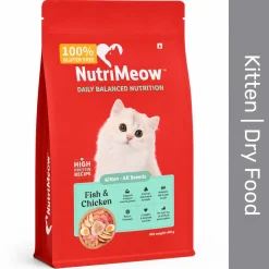 Nutrimeow Chicken & Fish Dry Food For Kitten