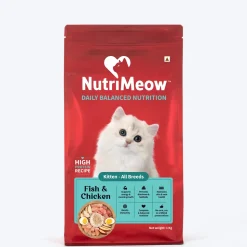 Nutrimeow Chicken & Fish Dry Food For Kitten