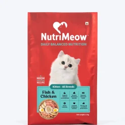 Nutrimeow Chicken & Fish Dry Food For Kitten