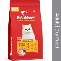 Nutrimeow Chicken & Tuna Dry Food For Adult Cat