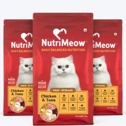 Nutrimeow Chicken & Tuna Dry Food For Adult Cat