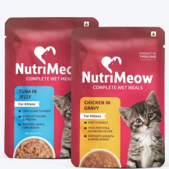 NutriMeow Kitten Food Trial Pack of 2 (80 gm each)