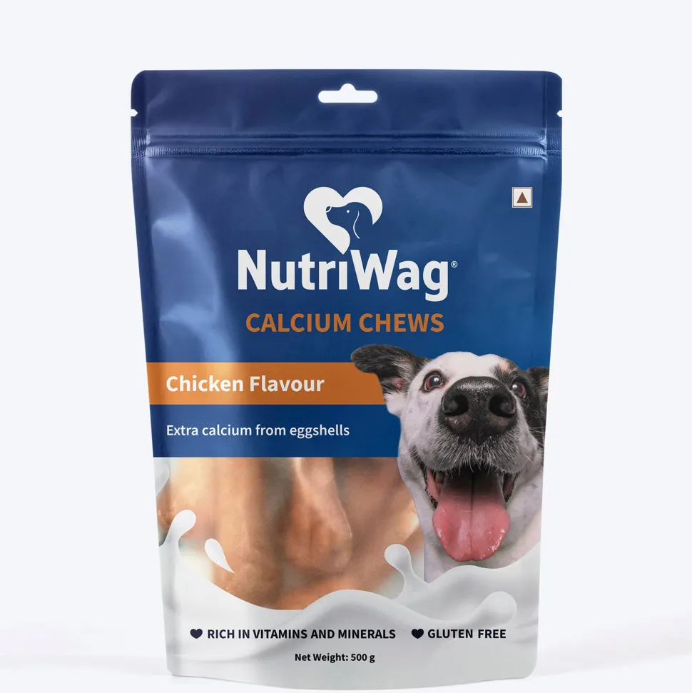 NutriWag Chicken Calcium Chew Bones Treats For Dog