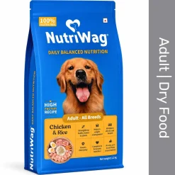 NutriWag Chicken & Rice Dry Food For Adult Dog