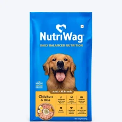 NutriWag Chicken & Rice Dry Food For Adult Dog