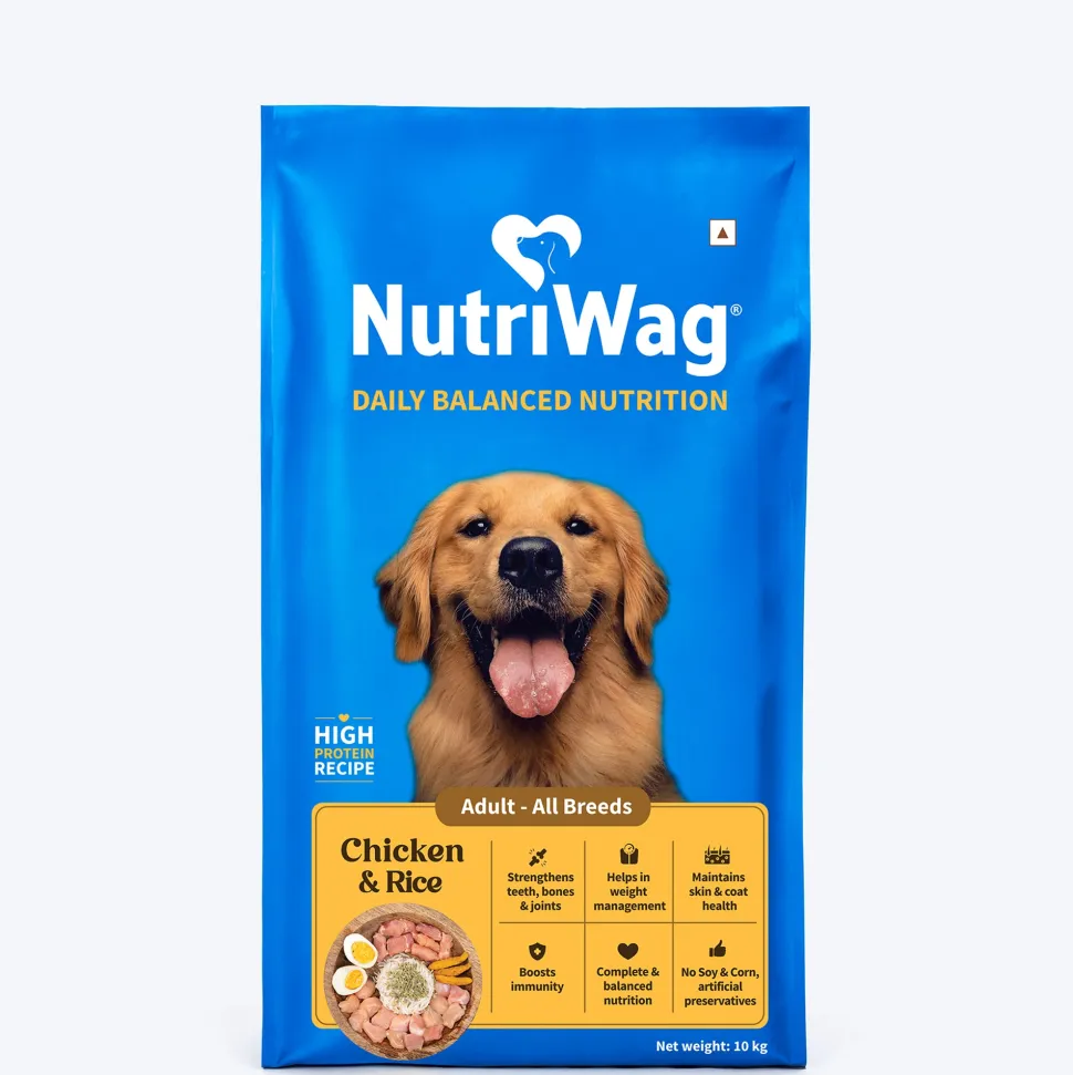 NutriWag Chicken & Rice Dry Food For Adult Dog