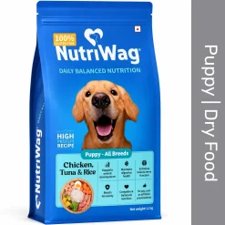 NutriWag Chicken, Tuna & Rice Dry Food For Puppy