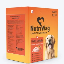 NutriWag Complete Wet Meals With Chicken, Rice & Pumpkin For Dog
