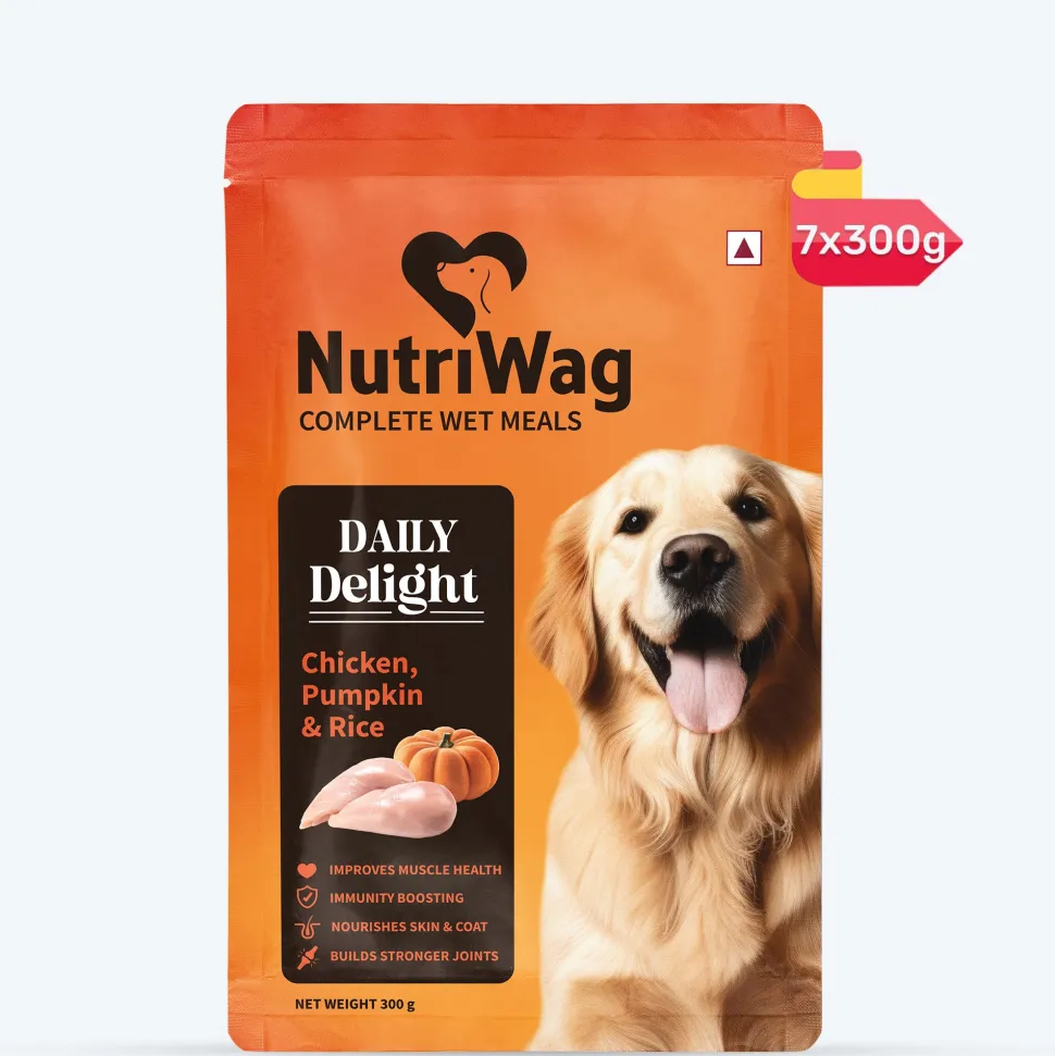NutriWag Complete Wet Meals With Chicken, Rice & Pumpkin For Dog
