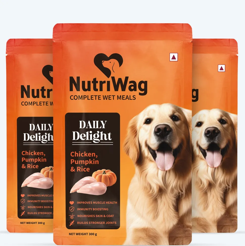 NutriWag Complete Wet Meals With Chicken, Rice & Pumpkin For Dog