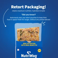 NutriWag Complete Wet Meals With Chicken, Rice & Spinach For Dog