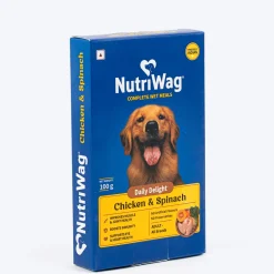 NutriWag Complete Wet Meals With Chicken, Rice & Spinach For Dog