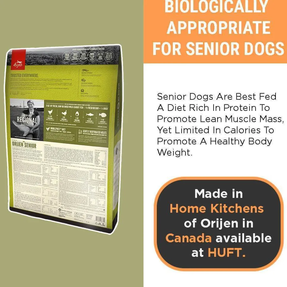 Orijen Grain Free Senior Dry Dog Food (All Breeds)