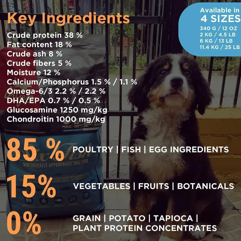 Orijen Six Fish Grain Free Dry Dog Food (All Breeds & Ages)