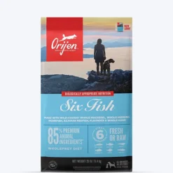 Orijen Six Fish Grain Free Dry Dog Food (All Breeds & Ages)