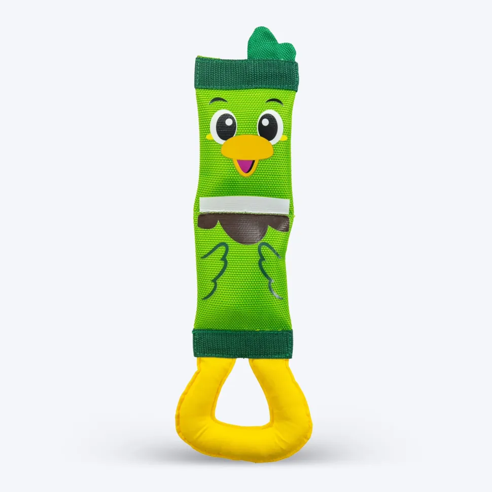 Outward Hound Mallard Fire Biterz Chew Toy For Dog - Green