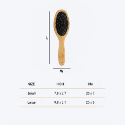 Paws For Earth Bamboo Double Sided Brush For Dogs