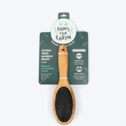 Paws For Earth Bamboo Double Sided Brush For Dogs