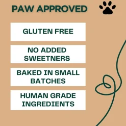 Paws For Greens Vegan Carrot & Pumpkin Treats For Dog - 100 gm