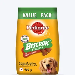Pedigree Biscrok Lamb Flavour Biscuits For Dog - 500 gm