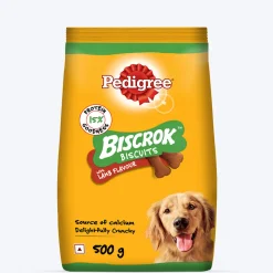 Pedigree Biscrok Lamb Flavour Biscuits For Dog - 500 gm