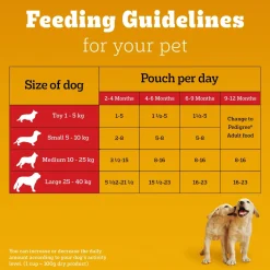 Pedigree Chicken & Liver Chunks in Gravy Wet Puppy Food - 70 g packs
