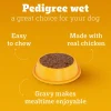Pedigree Chicken & Liver Chunks In Gravy New Born Puppy Wet Food - 2.1 kg (30x0.07 kg)