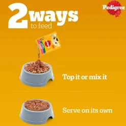 Pedigree Chicken & Liver Chunks in Gravy with Vegetables Wet Puppy Food - 70gm Packs