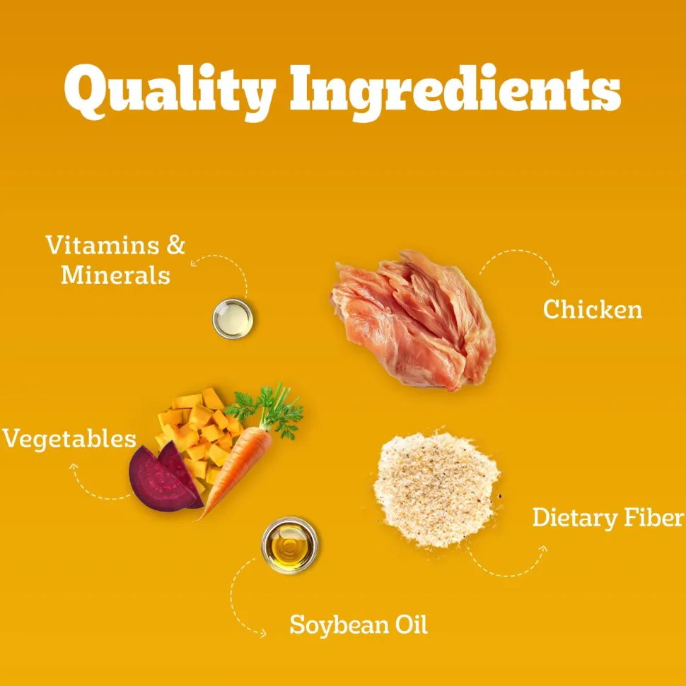 Pedigree Chicken & Liver Chunks in Gravy with Vegetables Wet Puppy Food - 70gm Packs